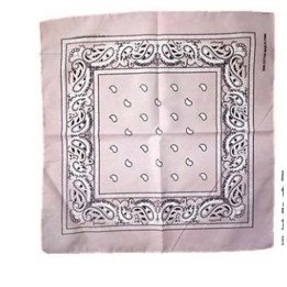PAÑUELO 55x55 ROSA 12/U N.B