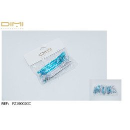 PACK 4 PINZAS PELUQUERA 12/U PZ19002CC DM