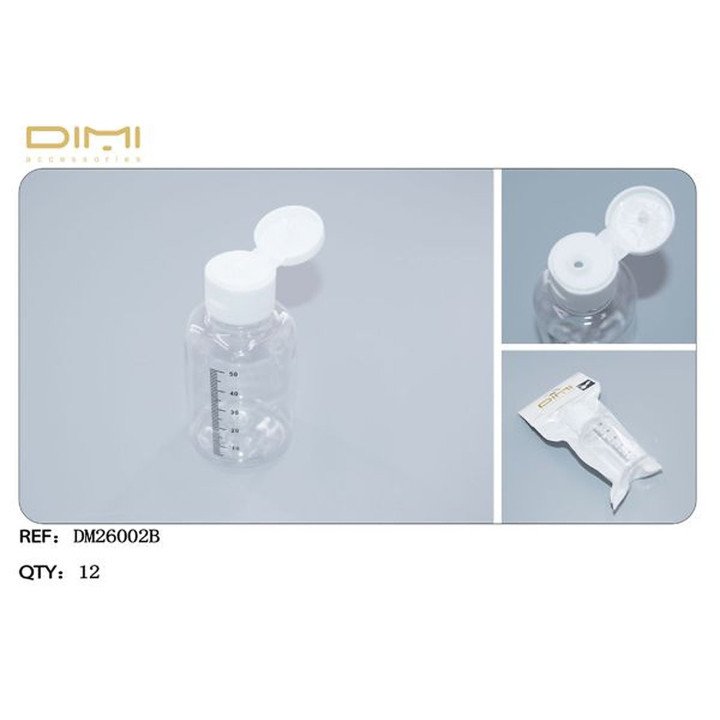 BOTES PLASTIC 50ML 12/U DM26002B DM