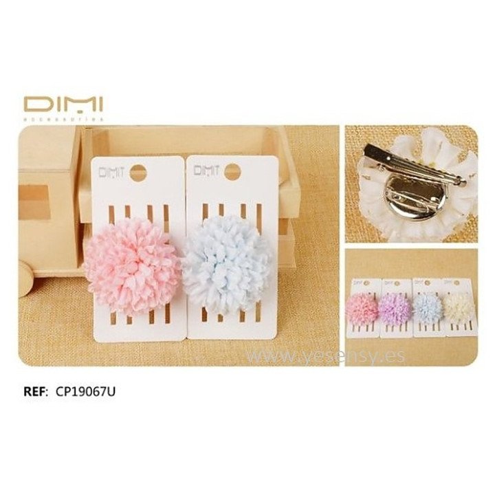 FLOR BROCHE/PINZA. 12/U CP19067U