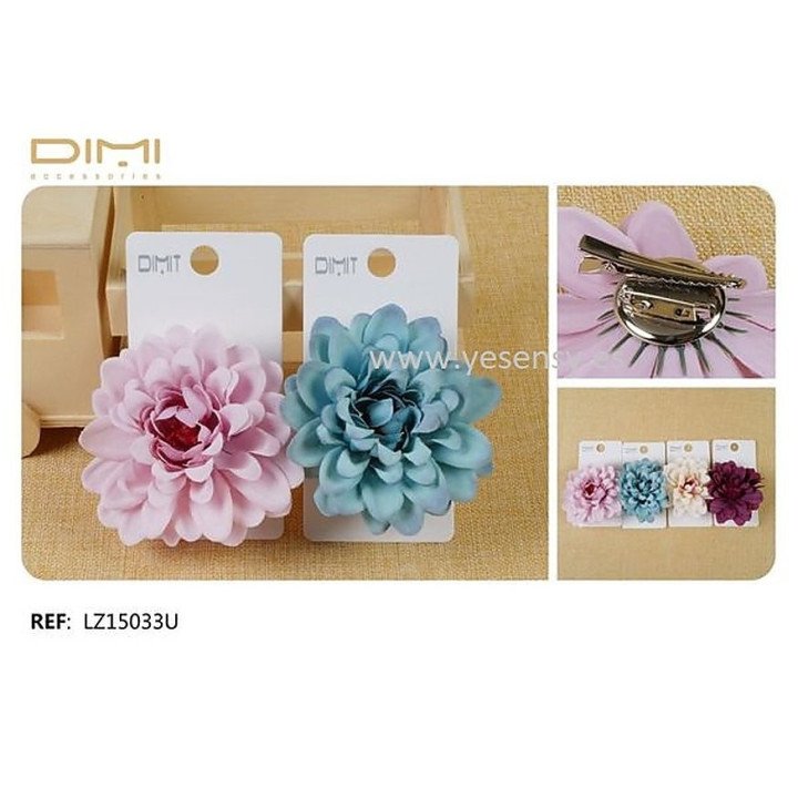 FLOR C/PINZA Y BROCHE 12/U LZ15033U