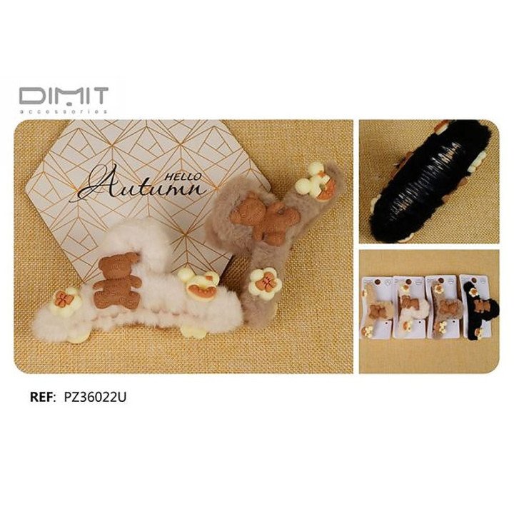 PINZA DE PELO OSITO 12/U PZ36022U