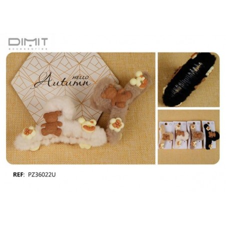 PINZA DE PELO OSITO 12/U PZ36022U