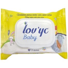 20 TOALLITAS HUMEDAS C/ALOE VERA