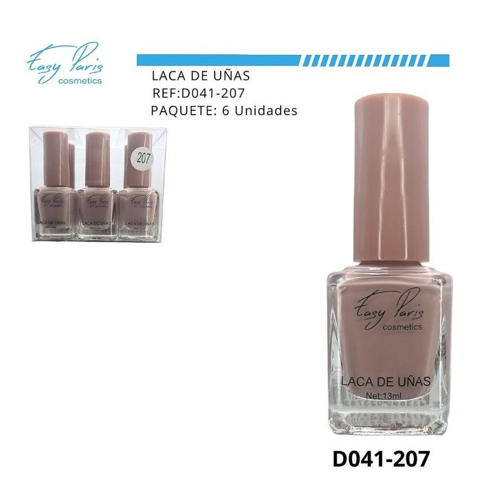 LACA DE UÑAS EASY PARIS 6/U