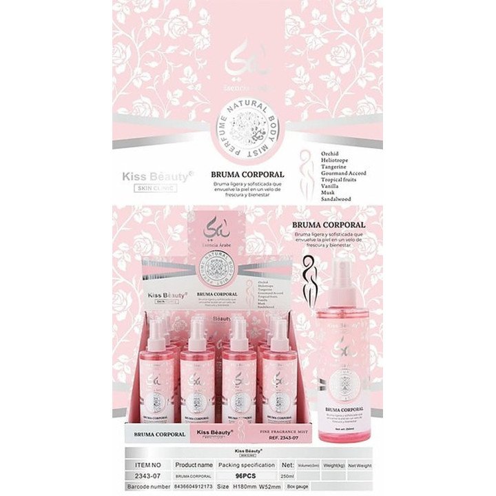 BRUMA CORPORAL ARABE 250ML K.BEAUTY