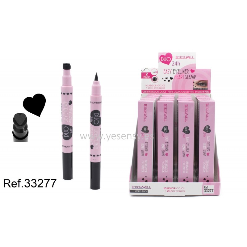 ROTULADOR OJOS NEG.CORAZON 16/U 33277