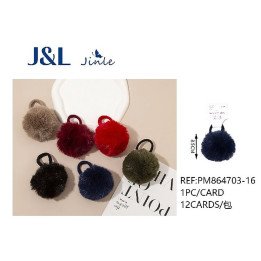 COLETERO POMPON 8.5CM SURT. 12/U PM864703-16