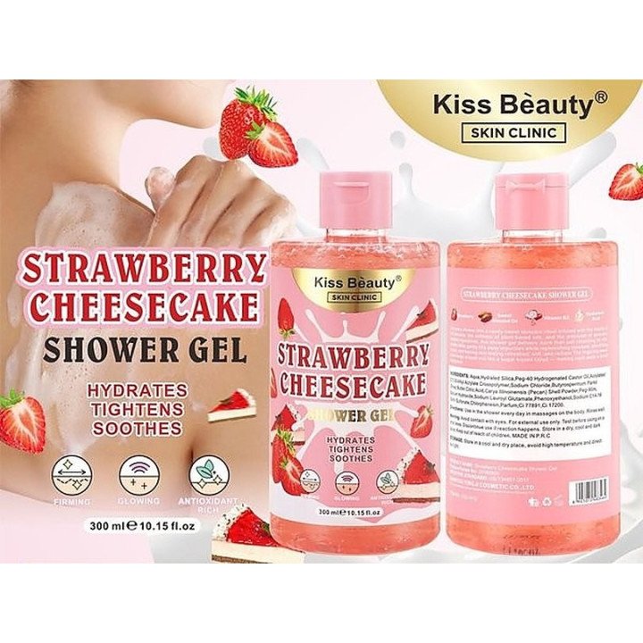 GEL DE DUCHA STRAWBERRY CHEESECAKE K.BEAUTY 300ML