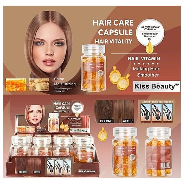 CAPSULA SERUM CAPILAR VITALITY 12/U K.BEAUTY