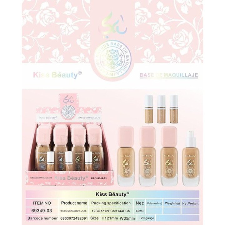 BASE MAQUILLAJE ARABE 12/U K.B