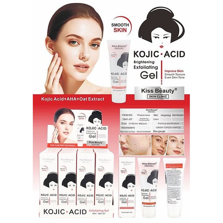 KOJIC ACID EXF.FACIAL 120ML 12/U K.B