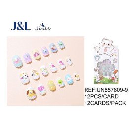 UÑAS POSTIZAS NIÑAS 12/U UN857809-9