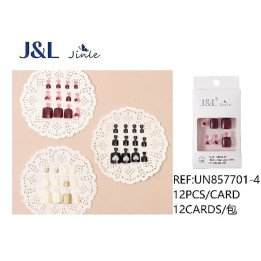 UÑAS POSTIZAS PIES 12/U UN857701-4