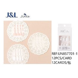 UÑAS POSTIZAS PIES 12/U UN857701-1