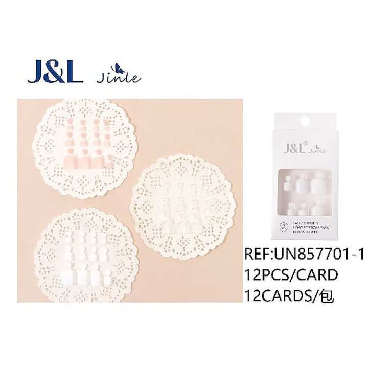 UÑAS POSTIZAS PIES 12/U UN857701-1