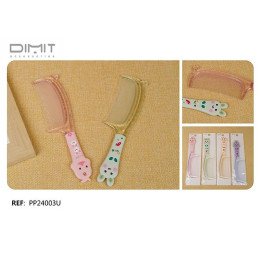 PEINE MANGO COLORES 22CM 12/U PP24003U