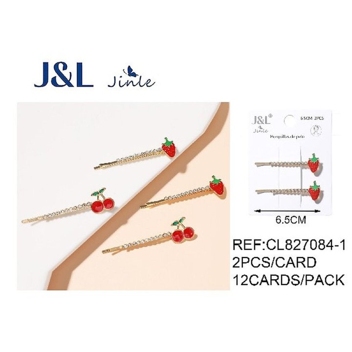 PACK2 HORQUILLAS FRESA 6.5CM 12/U CL827084-1