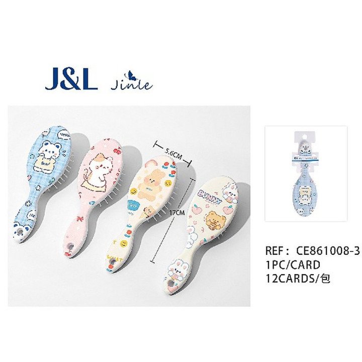 CEPILLO DE PELO INFANTIL 17CM 12/U CE861008-3