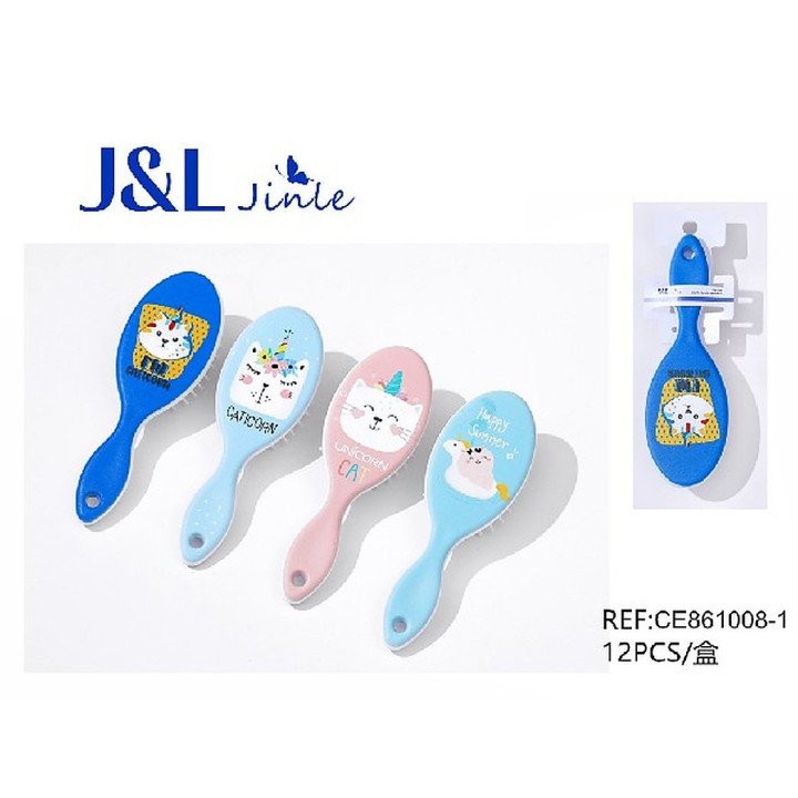 CEPILLO DE PELO INFANTIL 17CM 12/U CE861008-1