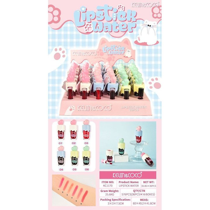 TINTE LABIAL KEVIN & COCO 36/U KC1170