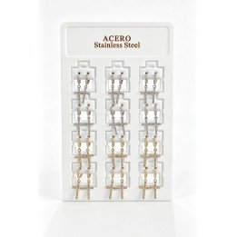 PENDIENTES CRUZ 12/P NS ED-4060
