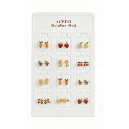 PENDIENTES ACERO SURT. 12/P NS ED-2119
