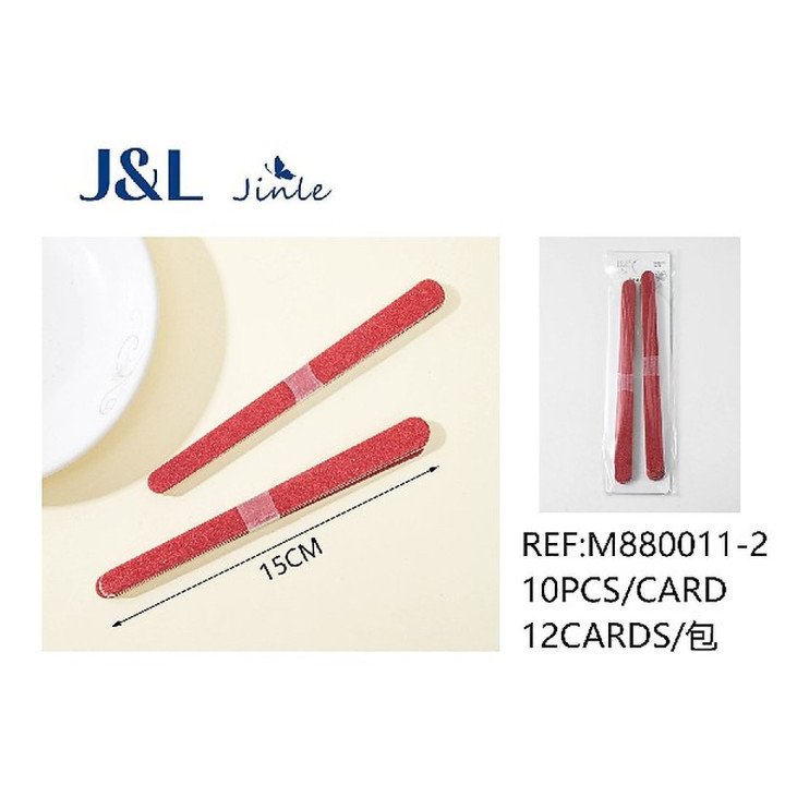 PACK10 LIMAS DE CARTON 15CM 12/U ML880011-2