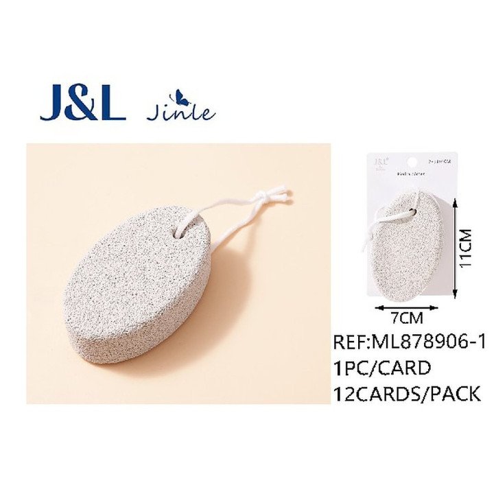 PIEDRA POMEZ GRIS 7X11CM 12/U ML878906-1
