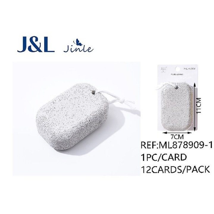 PIEDRA POMEZ GRIS 7X11CM 12/U ML878909-1