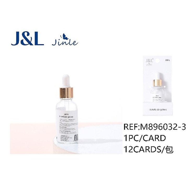 BOTE 35ML CUENTAGOTAS CRISTAL 12/U M896032-3