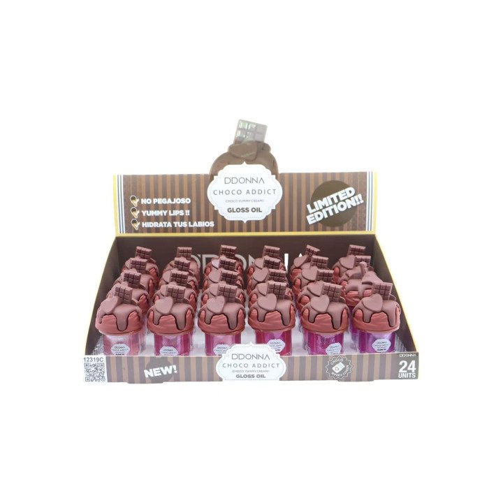 LIPGLOSS CHOCO ADDICT YUMMY CREAM 24/U 12319C