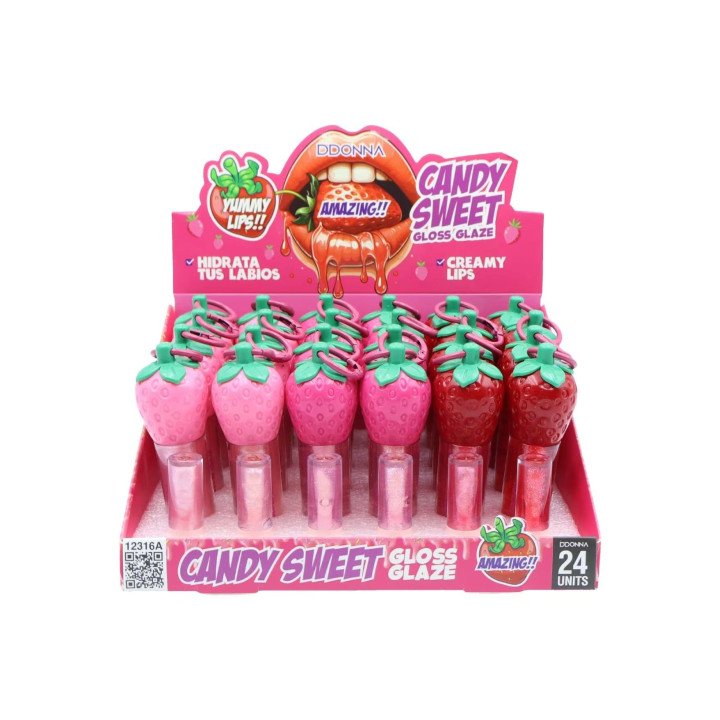 GLOSS GLAZE CANDY SWEET 24/U 12316A