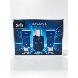 EST.SAVANNA NIGHTS 3PZA EAU+GEL+FACE WASH