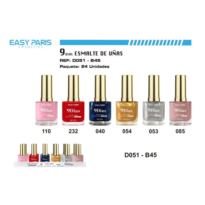 LACA DE UÑAS 9DIAS 24/U