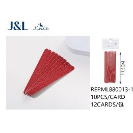 PACK10 LIMAS DE CARTON 11.5CM 12/U ML880013-1