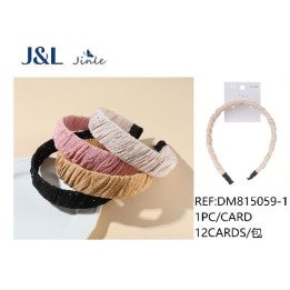 DIADEMA 3CM SURT. 12/U DM815059-2