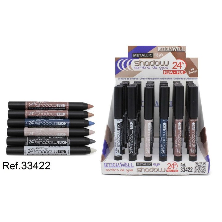 LAPIZ SOMBRA OJOS METALLIC 24H 24/U 33422