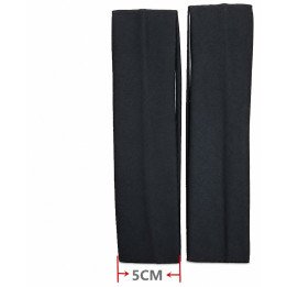 CINTA DE PELO NEGRO 5CM 12/U NB