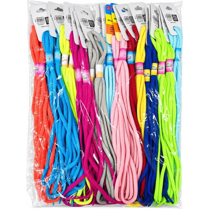 CORDON DE ZAPATO COLORES 110CM 24/U
