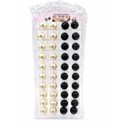 PENDIENTES PARLA/NGR 14MM 18/P MONS