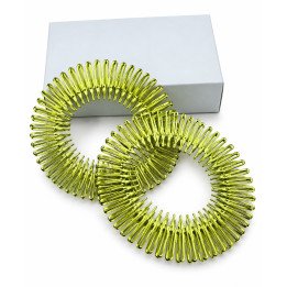 DIADEMAS ZIG ZAG DORADA 12/U