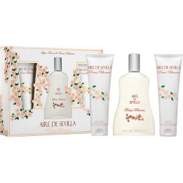 EST.AIRE DE SEVILLA ROSAS BLANCAS EDT+CR.+GEL