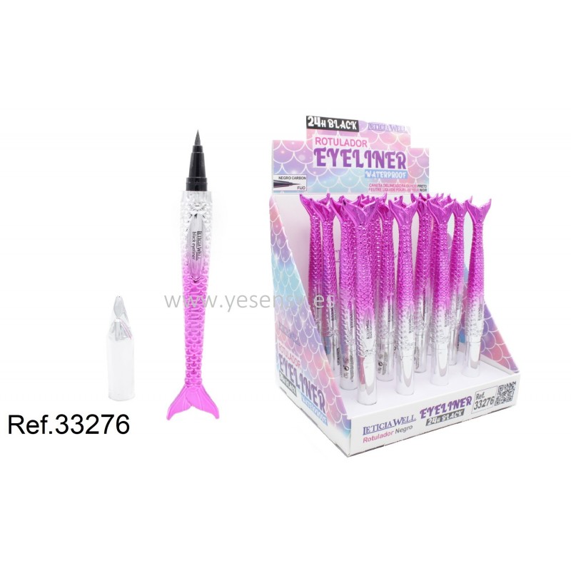 ROTULADOR EYELINER NEG.24H SIRENA 16/U 33276