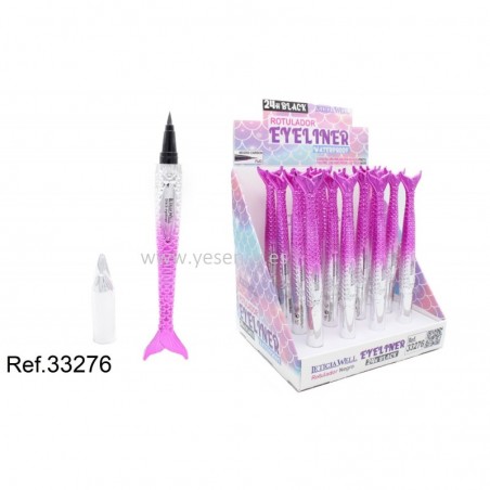 ROTULADOR EYELINER NEG.24H SIRENA 16/U 33276