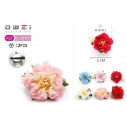 PINZA CON FLORES 12/U...
