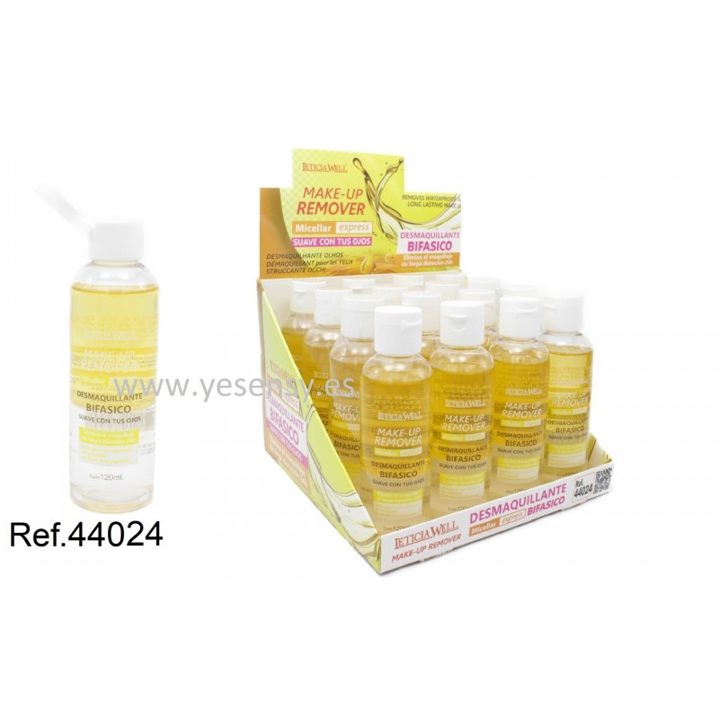 DESMAQ.BIFASICO OJOS AMARILLO 16/U 44024