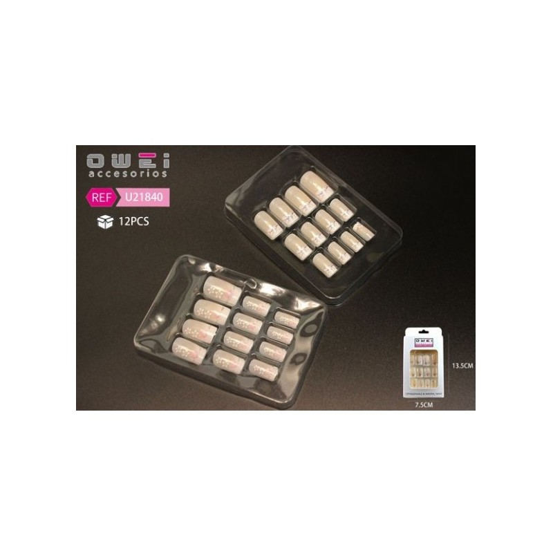 UÑA POSTIZAS 12/U U21840 OW