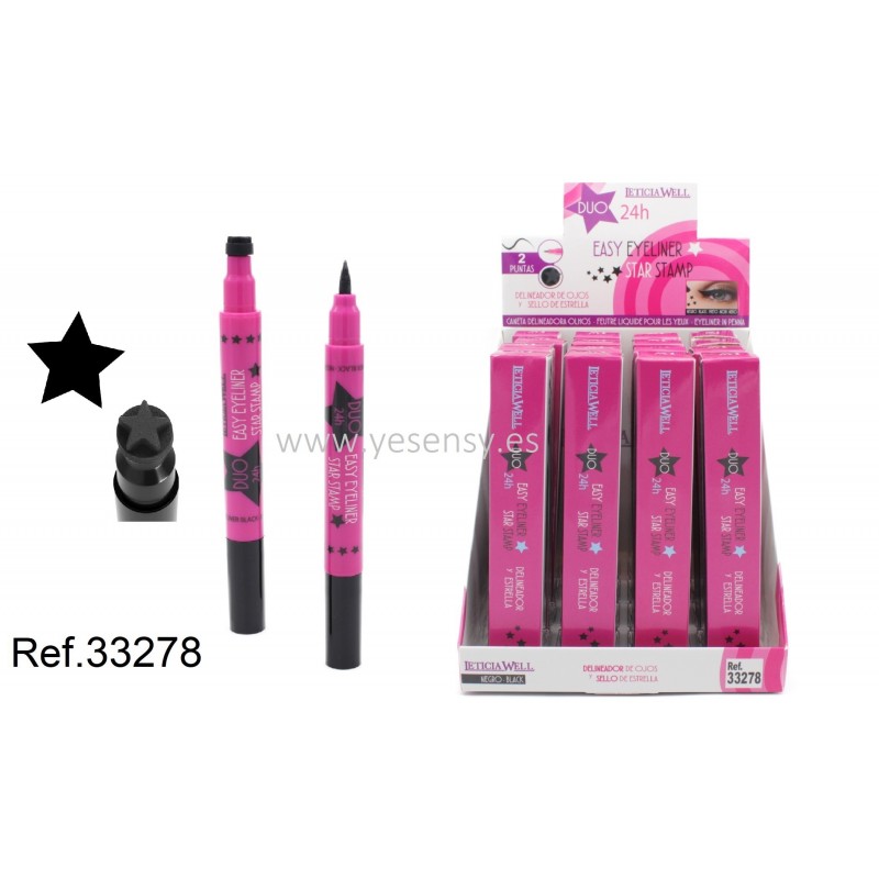 ROTULADOR OJOS NEG.CORAZON 16/U 33278