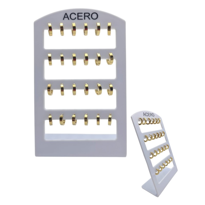 PENDIENTES ACERO 12/P NS